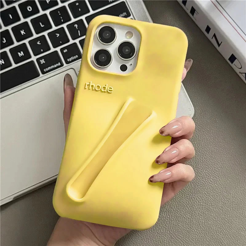 Brand Soft Silicone Case for IPhone 17 16 15 14 13 12 11 Pro Max Plus Air Lipstick Portable Phone Case Without Lip Gloss and Box